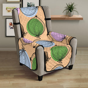 Onion Pattern Chair Cover Protector