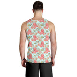 Octopus Fish Shell Pattern Men Tank Top