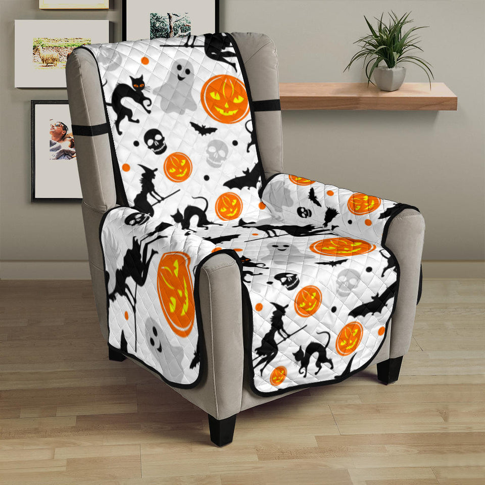 Halloween Pattern Chair Cover Protector