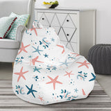 Starfish Pattern Background Bean Bag Cover