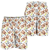 Yorkshire Terrier Pattern Print Design 05 Men Shorts