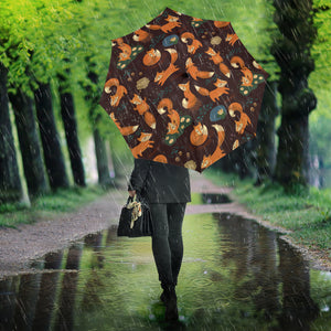 Fox Pattern Umbrella