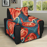 Tomato Pattern Background Recliner Cover Protector