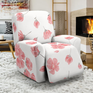 Sakura Pattern Recliner Chair Slipcover