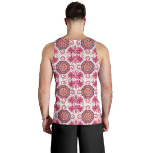 Indian Pattern Men Tank Top