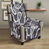 Snake Gray Pattern Chair Cover Protector