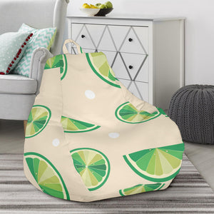 Lime Pattern Bean Bag Cover