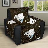 Polar Bear Pattern Background Recliner Cover Protector