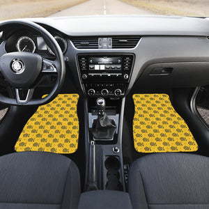 Darts Pattern Print Design 04 Front Car Mats