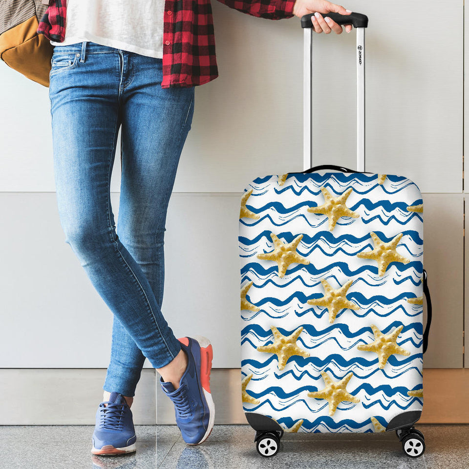 Starfish Pattern Luggage Covers