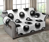 Bowling Ball Pattern Loveseat Couch Cover Protector