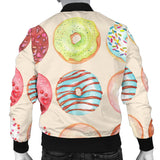 Donut Pattern Men Bomber Jacket