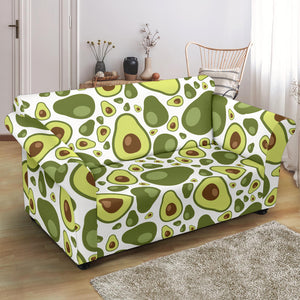 Avocado Pattern Loveseat Couch Slipcover