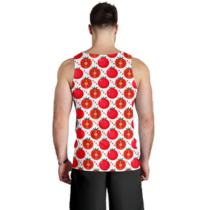 Tomato Pattern Men Tank Top