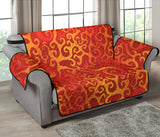 Flame Fire Pattern Loveseat Couch Cover Protector