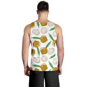 Onion Pattern Background Men Tank Top