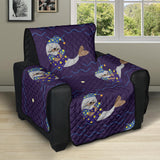 Sleeping Sea Lion Pattern Recliner Cover Protector