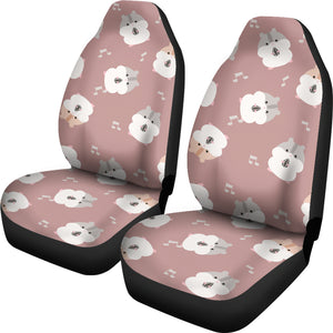 Fat Hamster Pattern Universal Fit Car Seat Covers