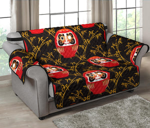 Daruma Bamboo Pattern Loveseat Couch Cover Protector