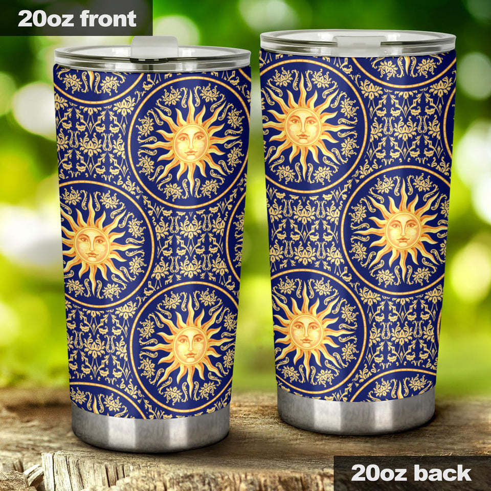 Sun Pattern Tumbler