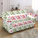 Grape Grahpic Decorative Pattern Loveseat Couch Slipcover