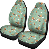 Beagle Bone Pattern Universal Fit Car Seat Covers