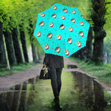 Shiba Inu Japanese Hat Pattern Umbrella