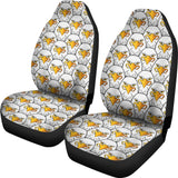 Eagle Pattern Print Design 05 Universal Fit Car Seat Covers