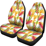 Heliconia Pattern Universal Fit Car Seat Covers