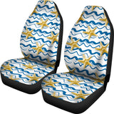 Starfish Pattern Universal Fit Car Seat Covers