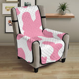 Pink Cow Skin Pattern Chair Cover Protector