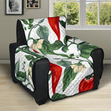 Chili Leaves Flower Pattern Recliner Cover Protector