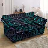 Space Tribal Galaxy Pattern Loveseat Couch Slipcover