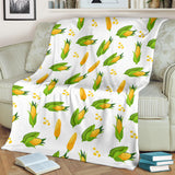 Corn Pattern Print Design 01 Premium Blanket