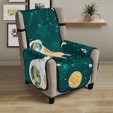 Corgi Astronaut Pattern Chair Cover Protector