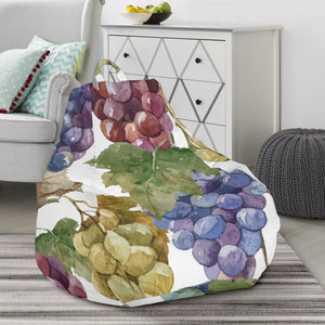 Grape Pattern Bean Bag Cover