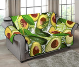 Avocado Leaves Pattern Loveseat Couch Cover Protector