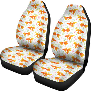 Goldfish Pattern Print Design 03 Universal Fit Car Seat Covers