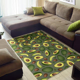 Avocado Pattern Background Area Rug