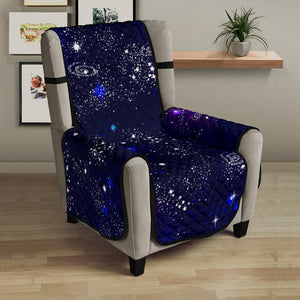 Space Galaxy Pattern Chair Cover Protector