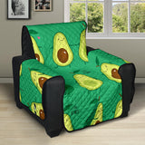 Cute Avocado Pattern Recliner Cover Protector