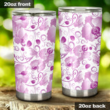 Orchid Pattern Tumbler