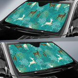 Deer Pattern Car Sun Shade