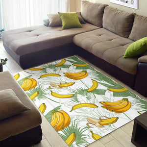 Banana Pattern Background Area Rug