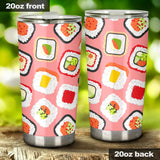 Sushi Roll Pattern Tumbler