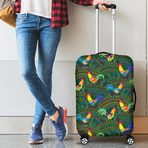 Rooster Chicken Pattern Theme Luggage Covers