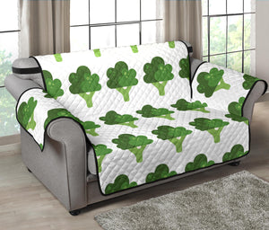 Broccoli Pattern Loveseat Couch Cover Protector