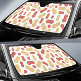 Peanut Theme Pattern Car Sun Shade