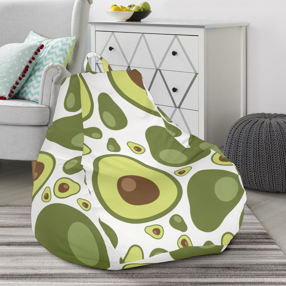 Avocado Pattern Bean Bag Cover