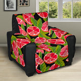 Grapefruit Leaves Pattern Recliner Cover Protector